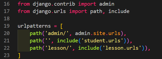 basic-routing in django